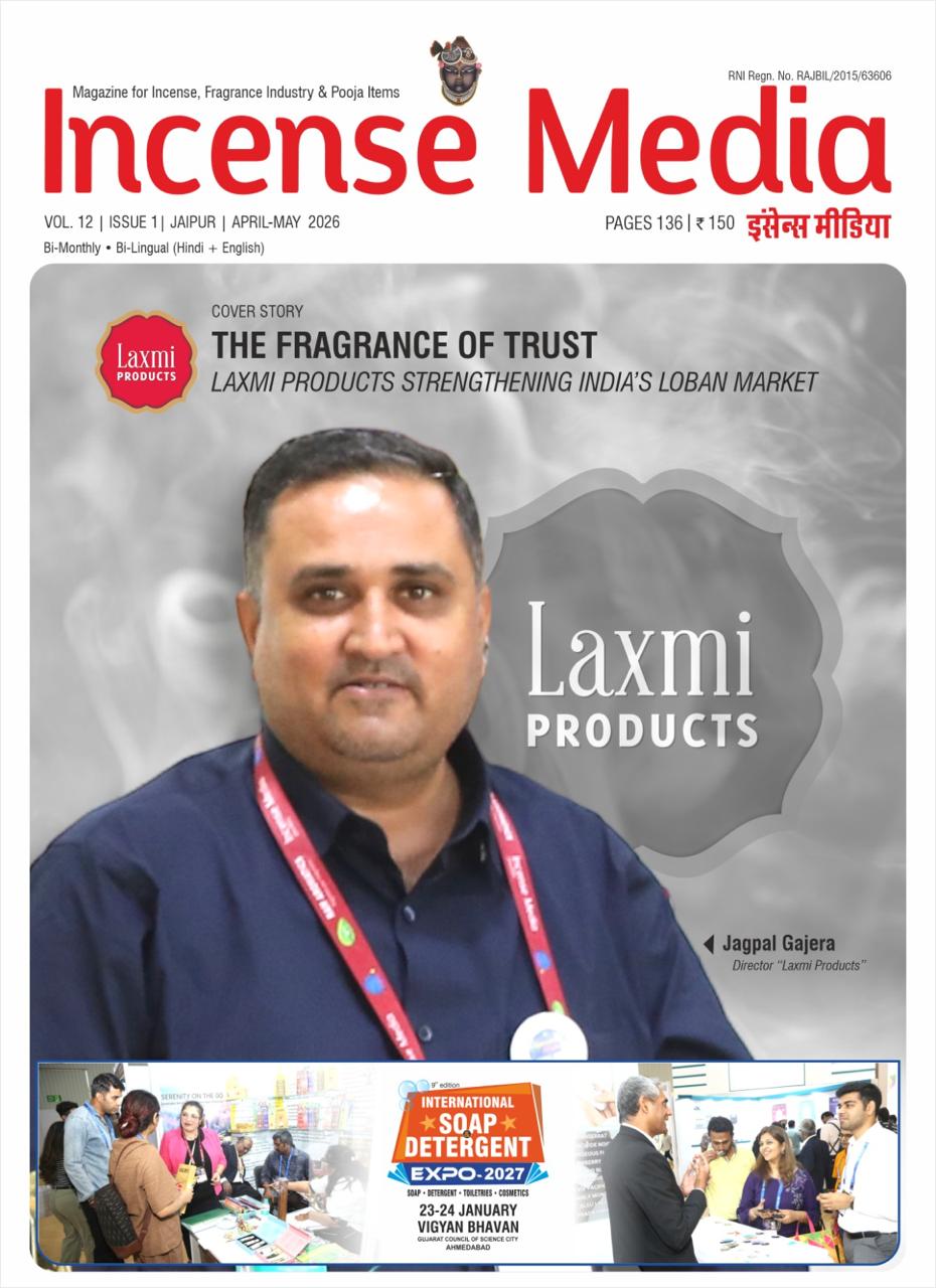 Incense Media Magazine Cover — Laxmi Products